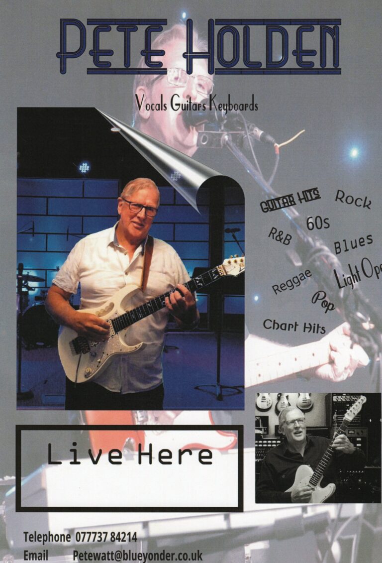 PETE HOLDEN AS BRUCE SPRINGSTEIN TRIBUTE