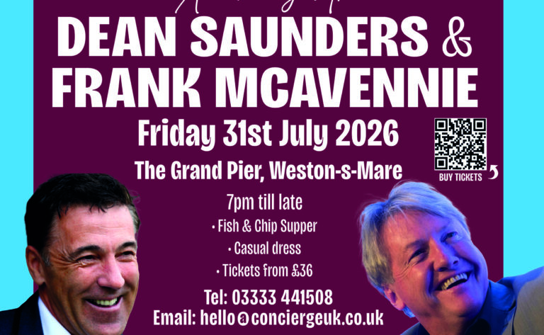 An evening with Dean Saunders & Frank McAvennie
