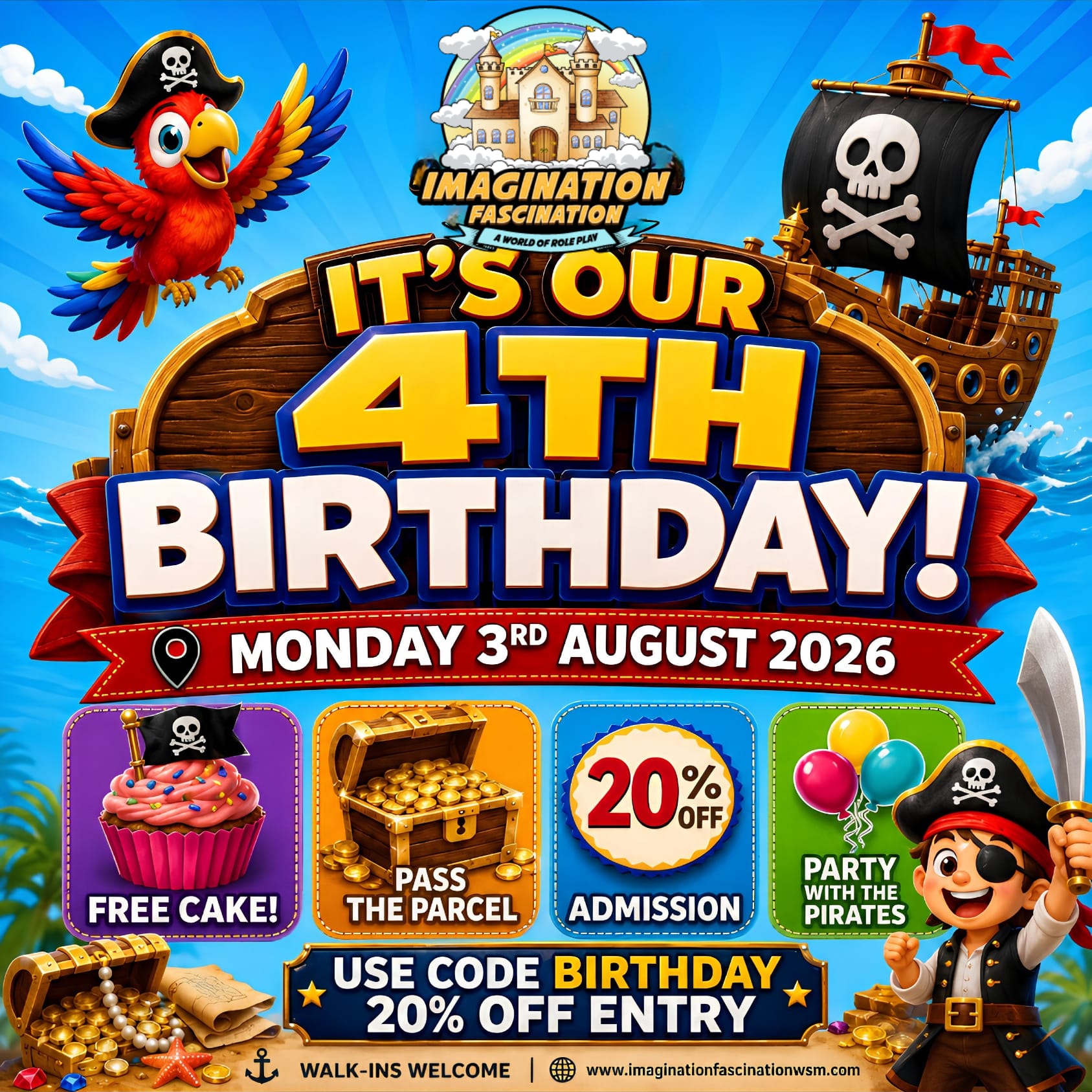 4th Birthday Party