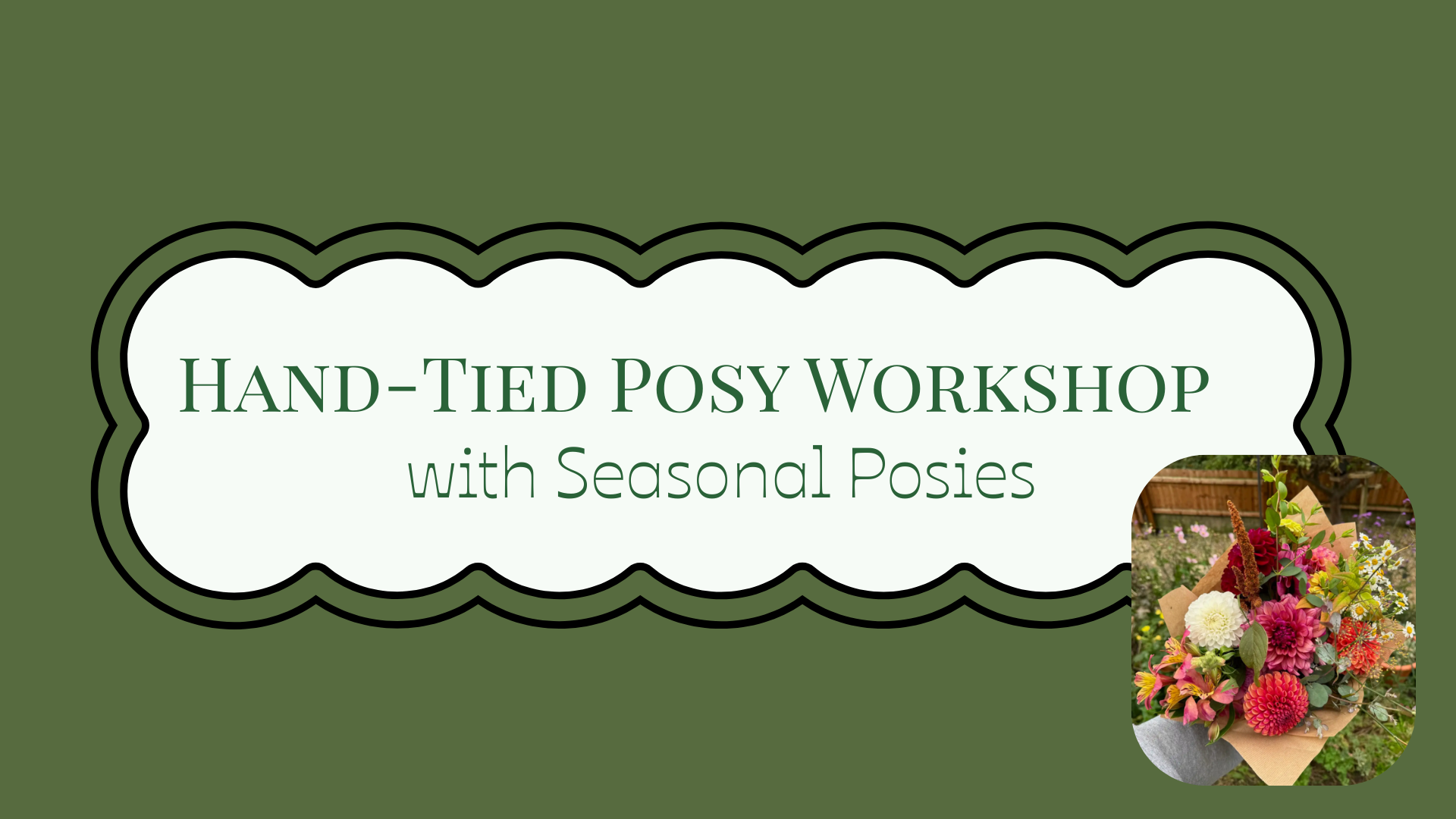 Hand-Tied Posy Workshop
