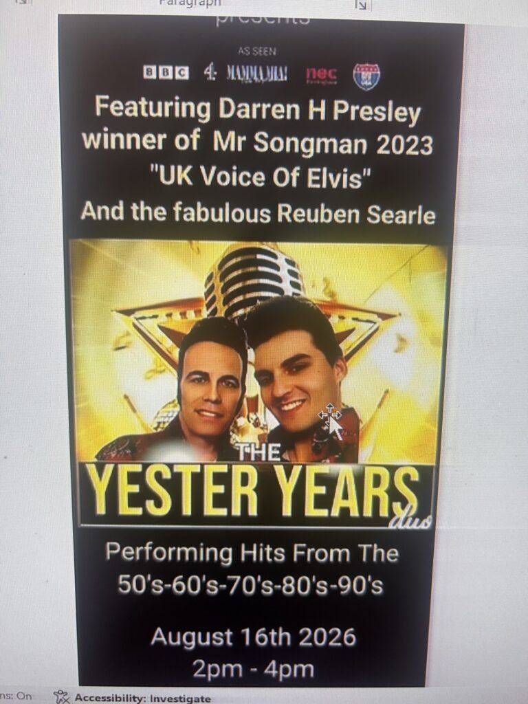 YESTER YEARS