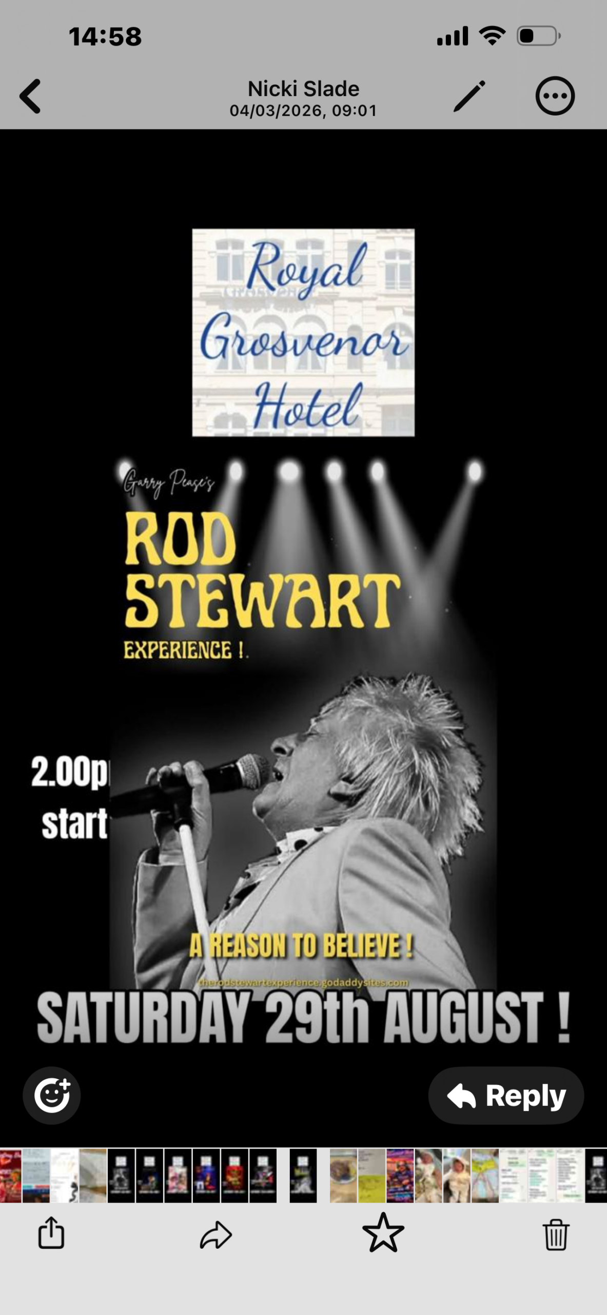 ROD STEWART EXPERIENCE