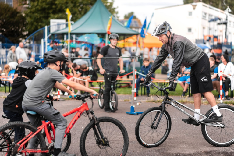 Bikes ‘n’ Breakdancing