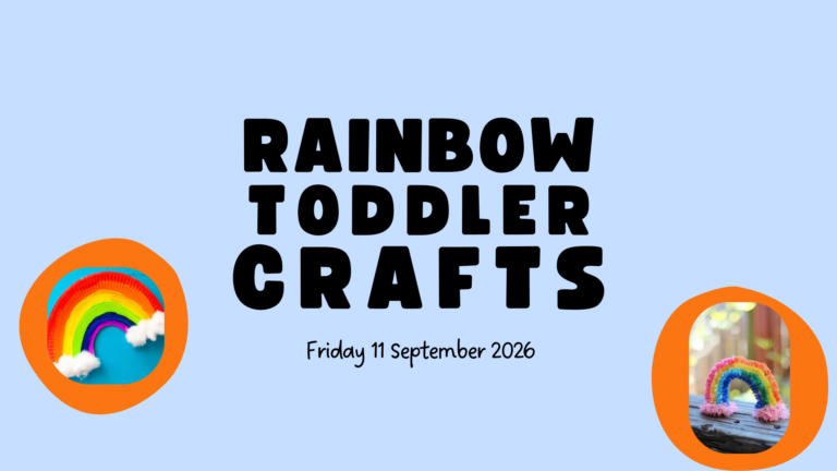 Rainbow Toddler Crafts