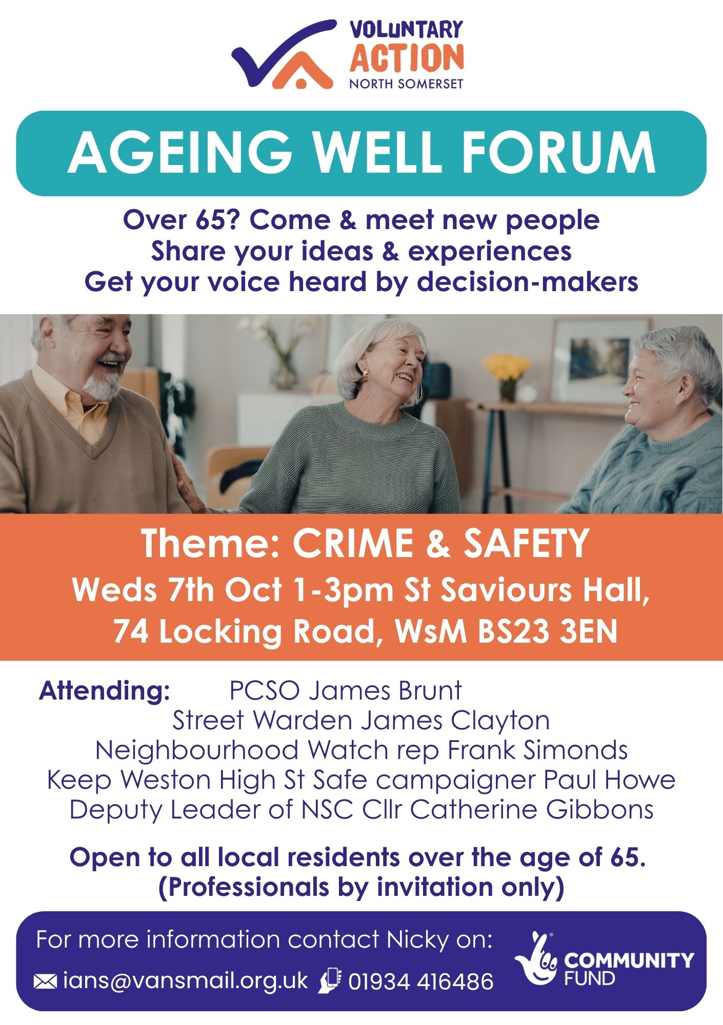 Ageing Well Forum: Crime & Safety