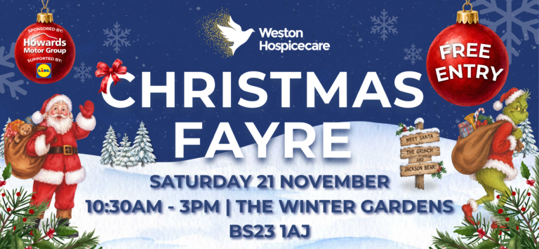 The Weston Hospicecare Christmas Fayre 2026