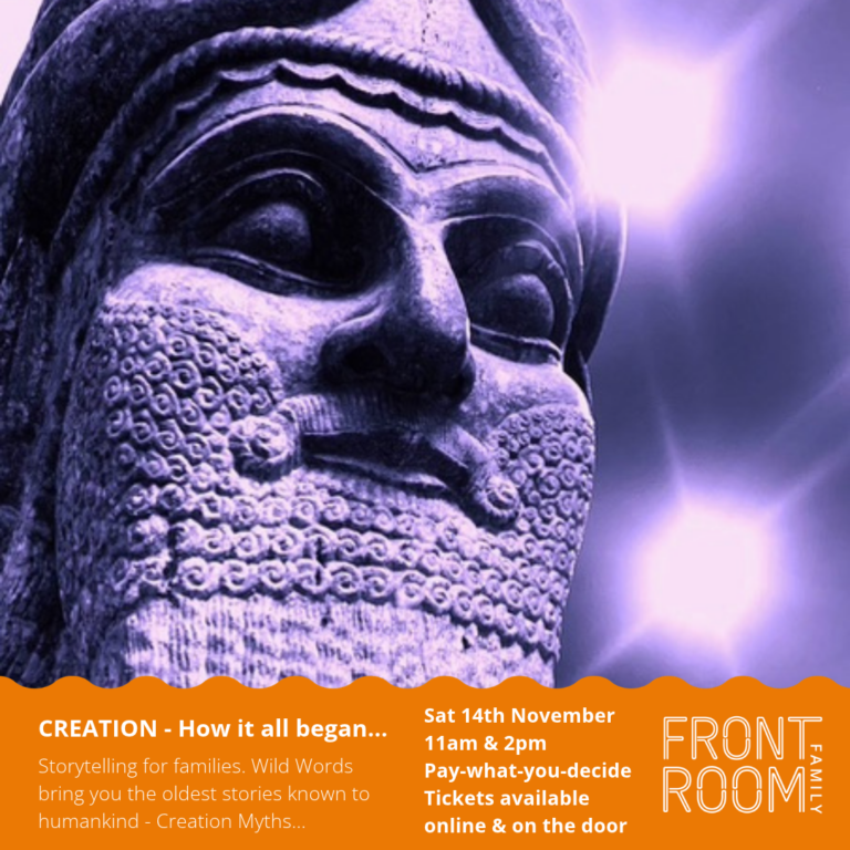 CREATION – How it all began… Storytelling for families. 11am & 2pm performances!
